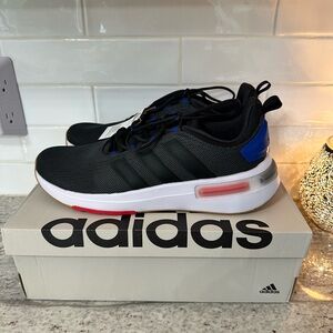 Adidas Black Red and Blue Athletic Shoes Racer TR23 Size 12